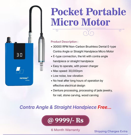 Pocket Potable Micromotor